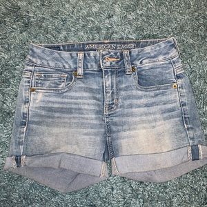 American Eagle midi shorts